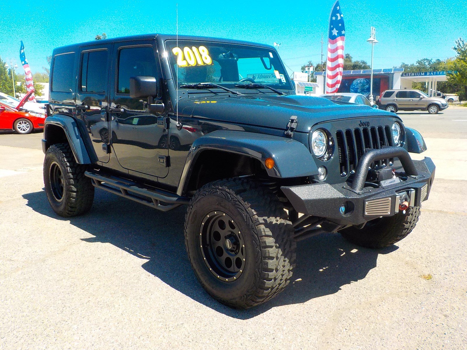 Pre-Owned 2018 Jeep Wrangler JK Unlimited Altitude Convertible in Mount ...